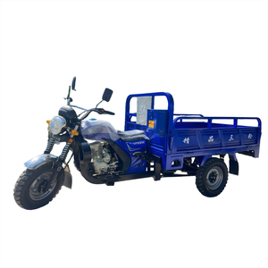 Бензиновый мототрицикл-самосвал, тяжелый, с водяным охлаждением, гравитационный, для сельского хозяйства, грузоподъемность 400 кг - Product Image 1