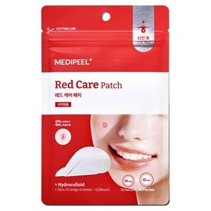 Patch rosso per la cura delle erbe 102 pezzi a forma di cerchio impermeabile e invisibile per il trattamento dell'acne del corpo con ingredienti naturali - Product Image 1
