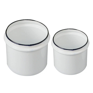 Cylindre de désinfection en émail Degao 8/9/10/12cm, pot de stérilisation médical pour l'immersion de l'alcool et d'instruments chirurgicaux - Product Image 4
