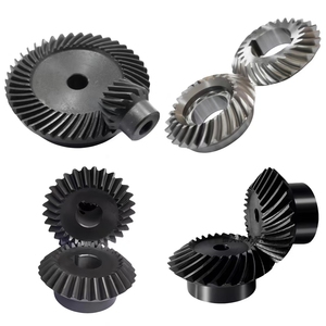 Engranajes Cónicos Espirales de Acero de Alta Precisión, Piñón de Corona, Fabricante CNC, Engranaje Cónico Recto de Acero, Engranaje Cónico Espiral - Product Image 1