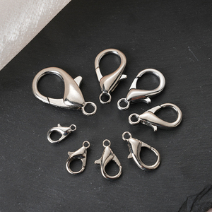 Bricolage en gros couleur originale métal homard <span class=keywords><strong>griffe</strong></span> boucle porte-clés accessoires 1000 sacs 34mm décoration alliage de zinc homard boucle - Product Image 3