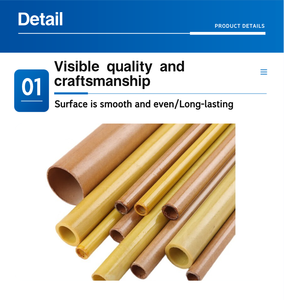 3640 <strong>Fiberglass</strong> Resin <strong>Insulation</strong> Pipes/Tubing for High <strong>Temperature</strong> Customized Stable Electrical Performance 11kV <strong>Rated</strong> Voltage - Product Image 3