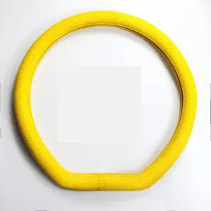 General Motors steering wheel cover winter fur for all seasons Yellow Type D