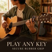 Capo Gitar Berbahan Paduan Seng dengan Pegas dan Penarik Pin, Capo Trigger untuk Gitar Akustik Elektrik, Latihan, dan Pertunjukan Panggung