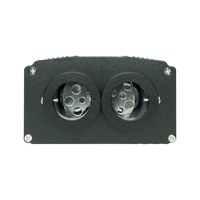 Kit de plafonnier 18W à double port RGBW 2 en 1, effet scintillant et étoile filante, pour la décoration de voiture / maison avec contrôle par application