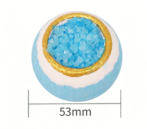 Explosive Sea Salt Crystal Bath Salt Balls 100g Bath Bombs Oil <b>Control</b> Aromatherapy Bubble Bath Essential Oil - Product Image 2