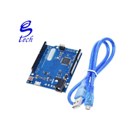 Placa de Desarrollo Leonardo R3 Atmega32u4 de Alta Calidad con Cable USB Compatible con el Kit de Inicio para DIY Atmega32u4