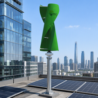 Générateurs d'éoliennes à axe vertical en spirale HLD 400W 12V/24V Diamètre du rotor 52cm