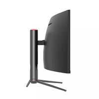 Moniteur LCD incurvé super large de 49 pouces, 5K, 165 Hz, pour jeux sur ordinateur