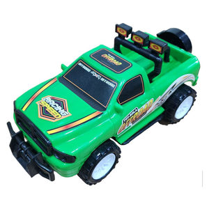 Camionnette jouet à friction pour enfants, véhicule tout-terrain de transport, emballé en filet - Product Image 1