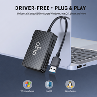 OEM ODM 4 in 1 Pembaca Kartu Memori Multi USB 3.0 untuk Kartu SD Micro SD CF MS Flash MOQ Rendah Harga Pabrik Pengiriman Cepat Ekspor