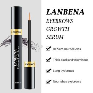<span class=keywords><strong>LANBENA</strong></span> Líquido Potenciador del Crecimiento de Cejas Suero Gel de Cejas para Cejas Más Gruesas Patrón de Etiquetado Cepillo Tubo - Product Image 1