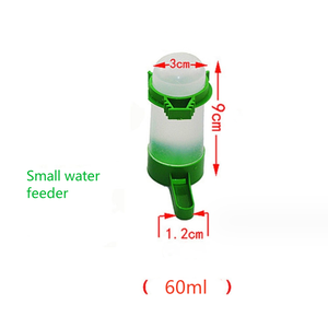 Mangeoire à oiseaux avec distributeur automatique d'eau Mangeoire à biberon anti-déversement pour animaux de compagnie perroquet - Product Image 6