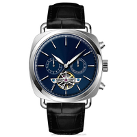 Uhren Herren Luxusmarke Tourbillon Automatic Custom Logo Werbung Armbanduhr U2712