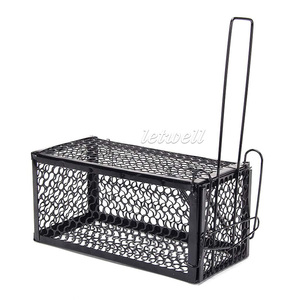 Trappola per topi intelligente autobloccante sicura rete di ferro per uso domestico Mouse Catcher in metallo riutilizzabile umano per interni all'aperto per topi trappola gabbia per topi - Product Image 1