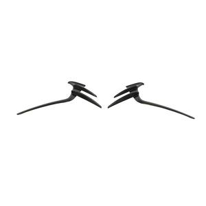 Separador de parachoques delantero de fibra de carbono de alto brillo, aletas Canards para Audi <span class=keywords><strong>A7</strong></span> Sline S7 <span class=keywords><strong>2019</strong></span> Up - Product Image 6