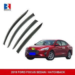 Déflecteurs de Vitres Latérales Pare-Pluie Pare-Soleil pour Ford FOCUS 2019-2023 Pièce Auto - Product Image 2