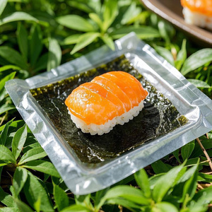 Vente en gros directe d'usine de rouleaux de <span class=keywords><strong>sushi</strong></span> biologiques japonais de qualité supérieure algues grillées nori séchées mousse de mer or emballage de collation - Product Image 5