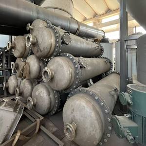 Échangeur de chaleur fluide de conception OEM pour bateau, condenseur à eau de mer à calandre tubulaire de 150 kW en acier inoxydable - Product Image 1