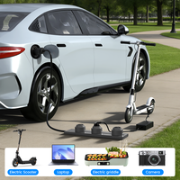 Adaptateur V2L et déchargeur EV Plus, câble véhicule-chargeur avec convertisseur de décharge EV, sortie 16A 3.6kW, pour utilisation en cas de panne de courant