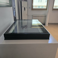 Claraboya Eléctrica Integrada GREATMEN de Aleación de Aluminio, Apertura Vertical con Control Remoto, Insonorización de 48dB, Ventilación para Techos de Villas, Resistente a la Lluvia