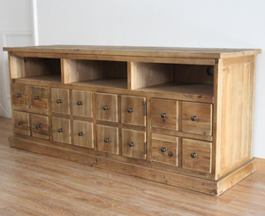 Armoire lumineuse de luxe en bois massif - Product Image 3
