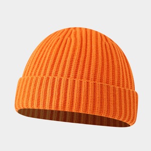 2025 chaud tricoté court Melon Peel chapeau Lane Style hommes haut rond <span class=keywords><strong>laine</strong></span> chapeau femmes rétro <span class=keywords><strong>bonnet</strong></span> - Product Image 3