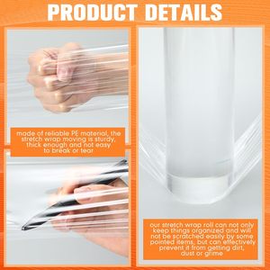 Bolsa de Plástico Ecológica Reciclable y Desechable en Rollo, Transparente, para Pan y Comestibles - Product Image 4