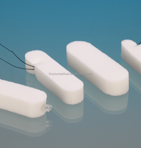 Apósito nasal de PVA de tamaño personalizado, tipo <span class=keywords><strong>Merocel</strong></span>, esponja expandible con línea de tracción para apósito quirúrgico de rinoplastia - Product Image 1