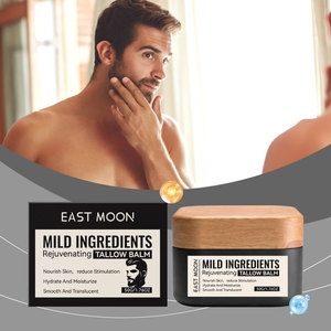 East Moon Rejuvenating Tallow Balm Men Milk Formula Soothing Facial <strong>Cream</strong> Before Shaving <strong>Cream</strong> 50g - Product Image 3