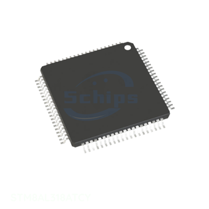 ชิ้นส่วนอิเล็กทรอนิกส์ STM8AL318ATCY 80 LQFP แบบฝังตัว ของแท้ บริการครบวงจร - Product Image 1