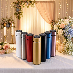 Portable <strong>Thermos</strong> <strong>Bottle</strong> Coffee Tea Smart Temperature Display Vacuum Flask Water <strong>Bottle</strong> With Filter Wedding Souvenirs Custom Cups - Product Image 3