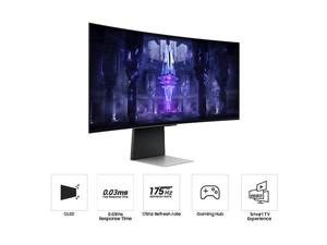 จอมอนิเตอร์สำหรับเล่นเกม SAM-SUNG Odyssey <span class=keywords><strong>G8</strong></span> ultra wqhd 0.03MS 175Hz จอภาพเกมอัจฉริยะพีซี - Product Image 6