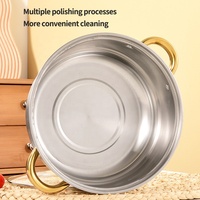 Ensemble de 10 ustensiles de cuisine durables personnalisés avec couvercles en verre, antiadhésifs, en acier inoxydable, pour la cuisson à induction, casseroles à soupe pour la maison