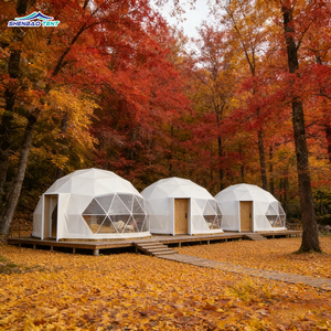 5m Glamping Geodesic Dome Tent for Resort Yurt and Igloo House Family Hotel Luxury Outdoor Camping Aluminum Profiles Sol - Product Image 3
