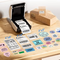 Impresora de Etiquetas Phomemo 4x6, Impresora Térmica Inalámbrica para Pequeñas Empresas, AMZ Shopify Etsy UPS FedEx