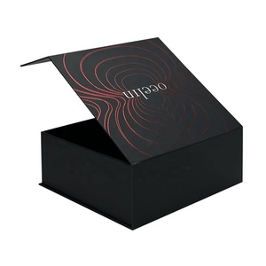 Bán buôn đóng cửa từ cứng nhắc các tông gấp Hộp Quà Tặng biểu tượng tùy chỉnh bao bì quà tặng với Eva chèn - Product Image 4