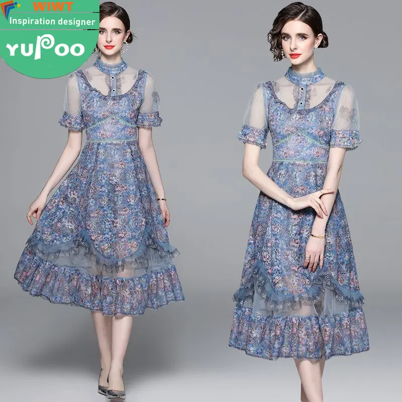 6872-108-902 clothing manufacturers custom woman clothes wholesale prom apparel elegant vintage lady oem stock long Dresses