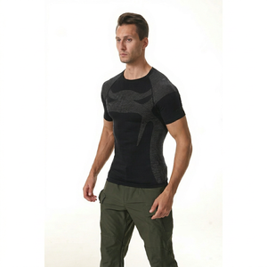 T-shirt d'été SFB WSD02 ESDY pour homme, vêtement d'extérieur à séchage rapide, haute élasticité, respirant et tendance - Product Image 1