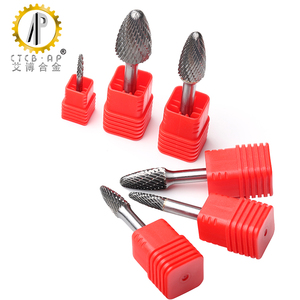 Mũi Khoan Cacbua Xoay Chất Lượng Chuyên Nghiệp Dụng Cụ Mũi Khoan Cắt Mũi Khoan <span class=keywords><strong>Carbide</strong></span> Rắn Hình Dạng Giũa Xoay Cacbua Vonfram F - Product Image 3