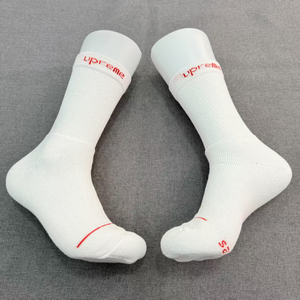 2025 Satu Paket 4 Pasang Kaos Kaki Unisex Crew Socks Modis Kasual Olahraga Basket Sol Tebal Handuk Kaos Kaki Olahraga Modis - Product Image 3