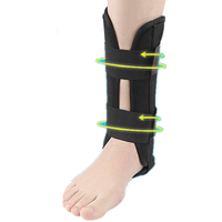 Attelle de cheville réglable en néoprène et aluminium pour le sport et le fitness, stabilisateur respirant avec sangle de compression, équipement de protection du pied unisexe