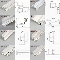 En gros, nouveau design, profilé en aluminium pour bande LED, à encastrer, pour garde-corps d'escalier et tiroirs, personnalisable