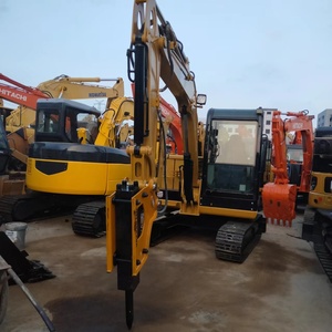 305.5e2แมวรถขุดตีนตะขาบ95% ใหม่ E2 305.5ของหนอนผีเสื้อพร้อมรางยางและตัวขุดค้อนสำหรับขายในฟาร์มมือสอง - Product Image 5