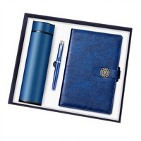 Ensemble cadeau d'entreprise de souvenirs haut de gamme pour les clients, carnet de notes A5 avec stylo, coffret cadeau pour kit de récompense des employés