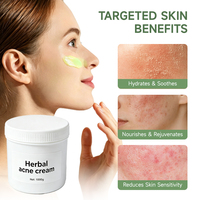 Crème anti-acné à base de plantes en vrac pour fabricants, 1 kg – Crème hydratante professionnelle anti-acné pour salons et marques de soins de la peau