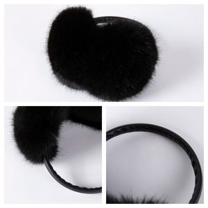 أغطية أذن شتوية دافئة للفتيات مصنوعة من الفرو الصناعي الناعم للاستخدام الخارجي - Product Image 6