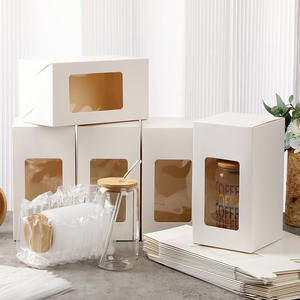 <span class=keywords><strong>Cajas</strong></span> <span class=keywords><strong>de</strong></span> regalo <span class=keywords><strong>de</strong></span> exposición <span class=keywords><strong>de</strong></span> vidrio <span class=keywords><strong>de</strong></span> sublimación blanca, vasos <span class=keywords><strong>de</strong></span> vidrio <span class=keywords><strong>de</strong></span> 16 oz, bolsa <span class=keywords><strong>de</strong></span> burbujas <span class=keywords><strong>de</strong></span> cartón, vaso, envío, caja <span class=keywords><strong>de</strong></span> gafas, embalaje - Product Image 4