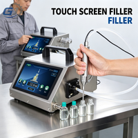 Petite machine électrique pour le remplissage de bouteilles en plastique à col étroit, compatible vernis à ongles et alcool, trois modes de déclenchement, haute performance