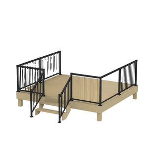 Aluminum Stair <strong>Handrail</strong> Outdoor Balcony <strong>Metal</strong> <strong>for</strong> Interior and Exterior <strong>Steps</strong> Stainless Terrace Railing <strong>Handrails</strong> Glass - Product Image 5